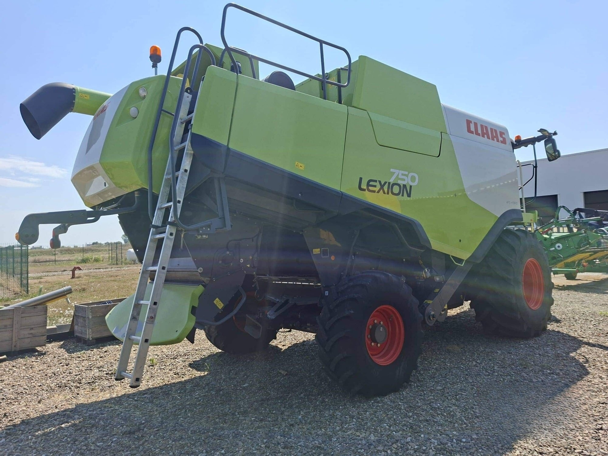 Claas Lexion 750 + heder paioase — 10