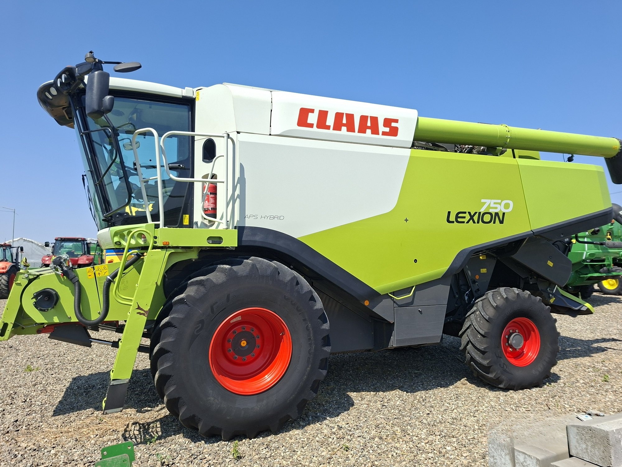 Claas Lexion 750 + heder paioase — 5