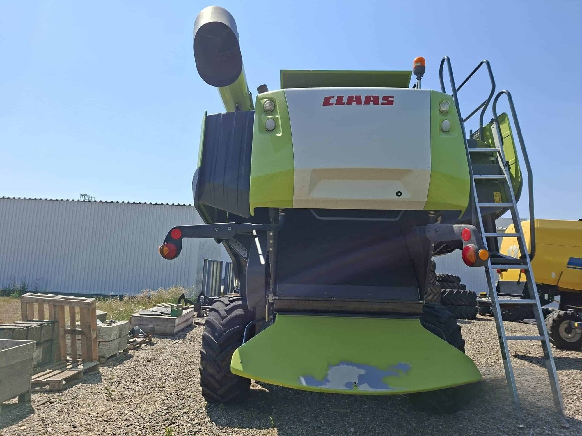 Claas Lexion 750 + heder paioase — 8