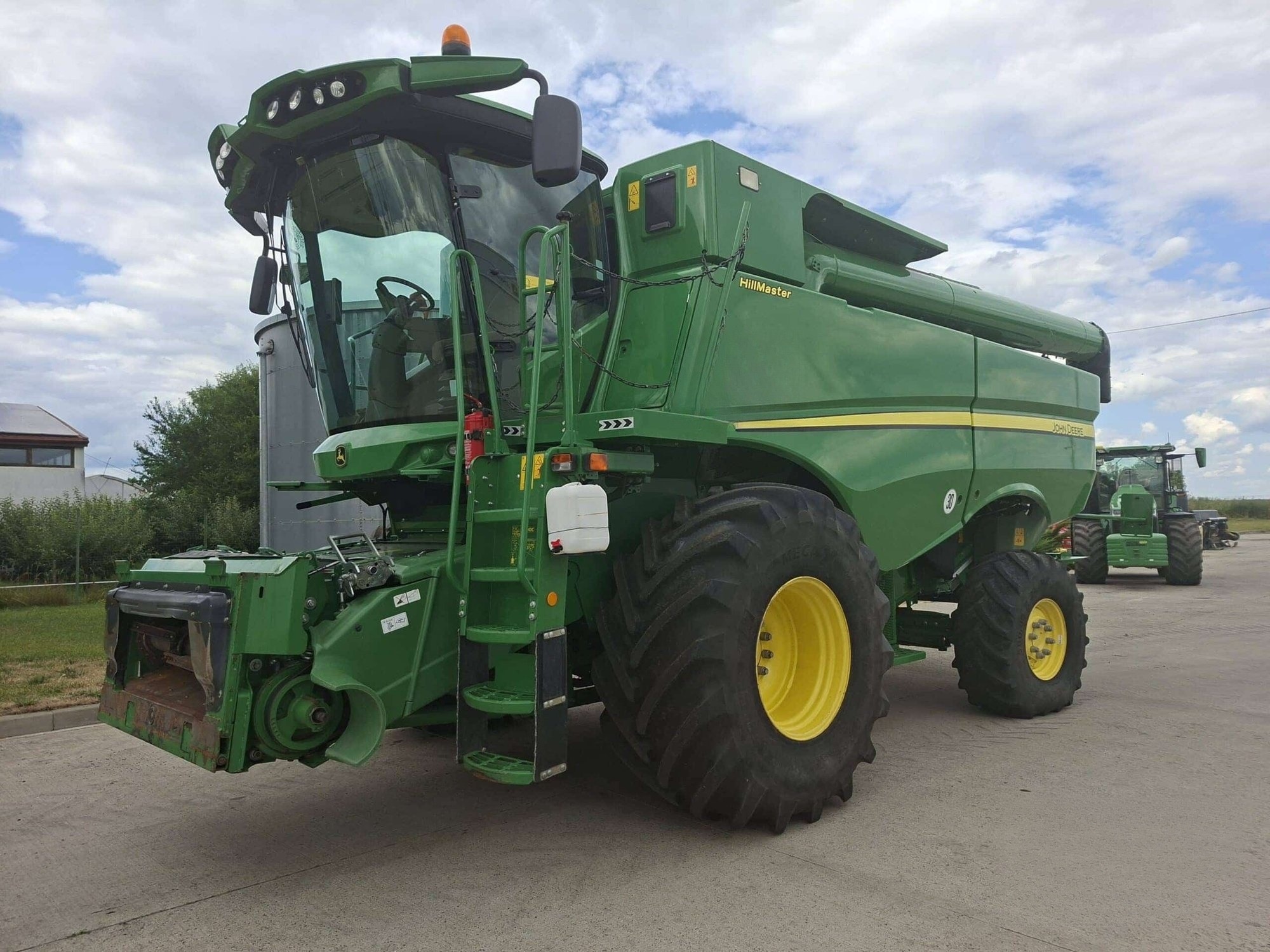 John Deere S770 + heder paioase — 4