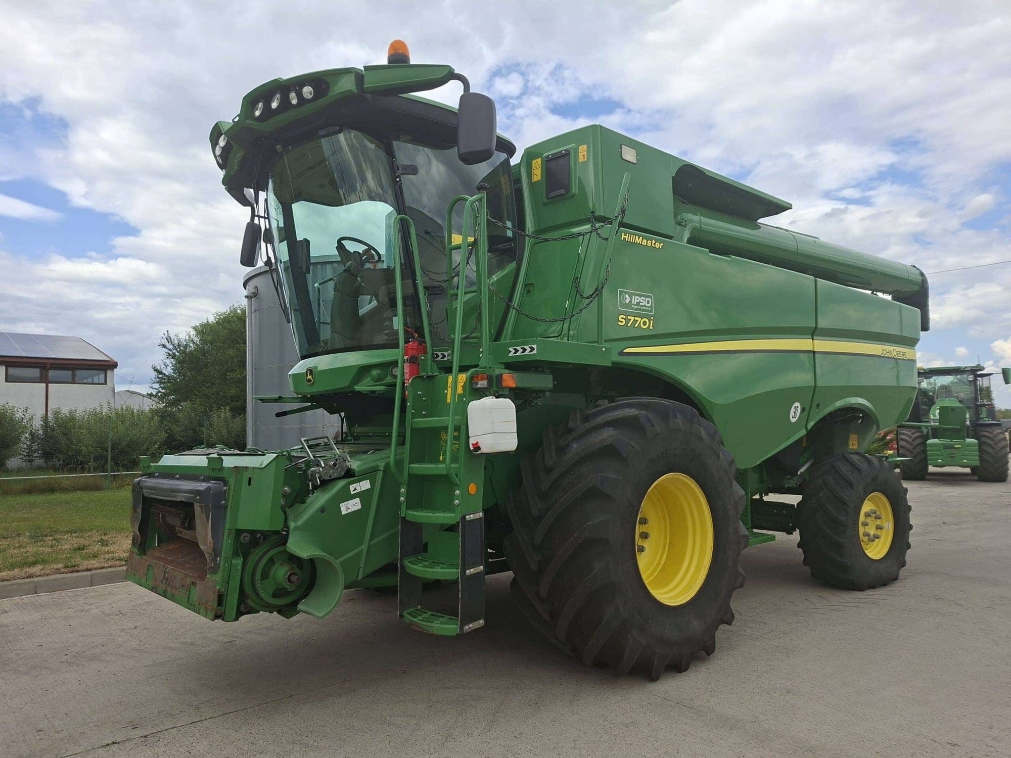 John Deere S770 + heder paioase — 5